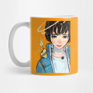 girls illustration Mug